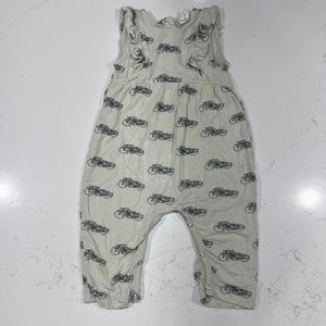 Kate Quinn Sleeveless Ruffle Gathered Jumpsuit- Bamboo